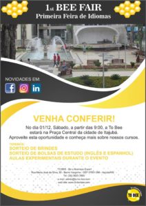 Leia mais sobre o artigo I Bee Fair – Feira de Idiomas